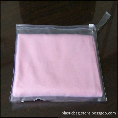 Clear PVC Cloth Packaging with Ziplock